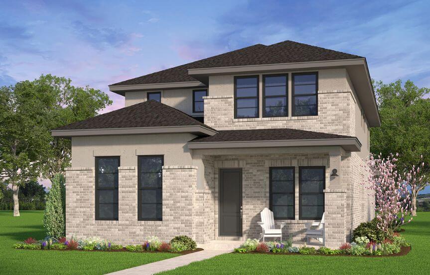 BDRP Middlebury Elevation Modern Prairie in TGF