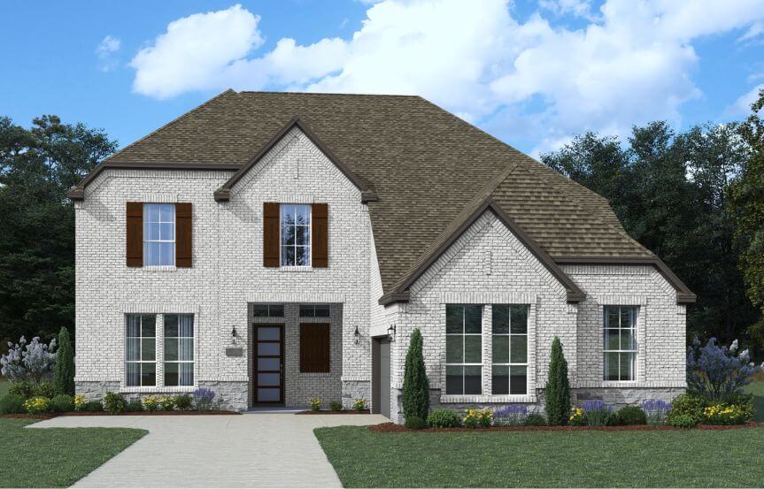 Chesmar Homes Danville Elevation AS in TGF
