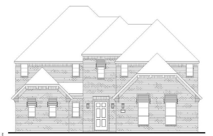American Legend Plan 1644 Elevation B in TGF