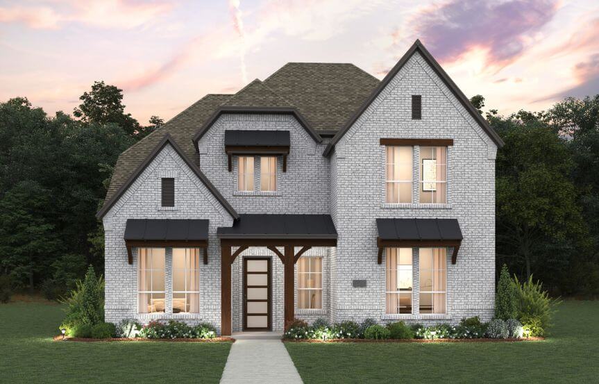 Chesmar Homes Salado Elev B in TGF