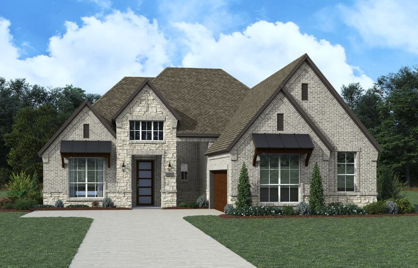 Chesmar Homes Alpine II Elevation BS in TGF