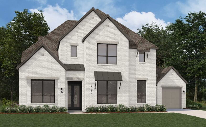 Highland Homes Plan Varese Elevation M in TGF