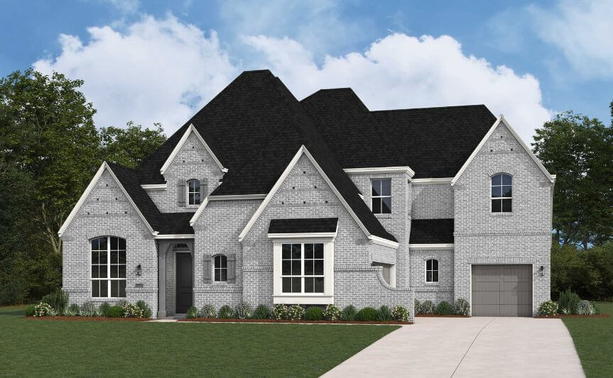 Highland Homes Plan 289 Elevation E in TGF
