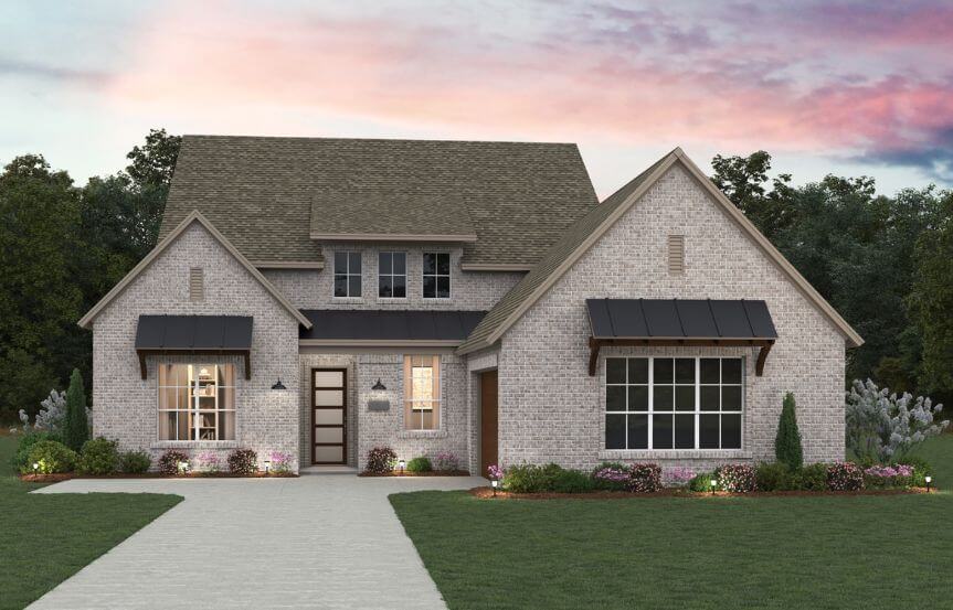 Chesmar Homes Plan Springport II Elevation C in TGF