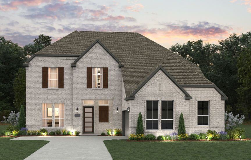 Chesmar Homes Danville Elevation A in TGF