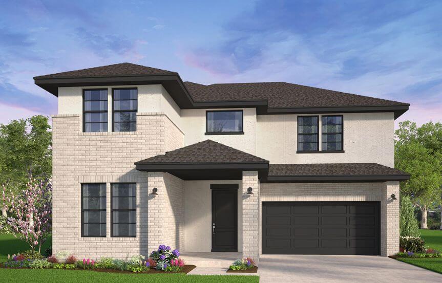 BDRP Woodbury Elevation Modern Prairie in TGF