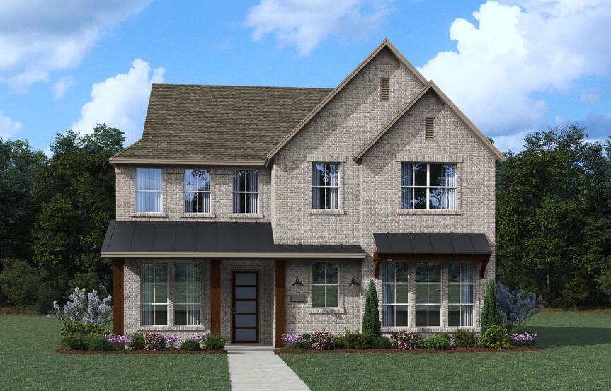 Chesmar Homes Medina Elevation C in TGF
