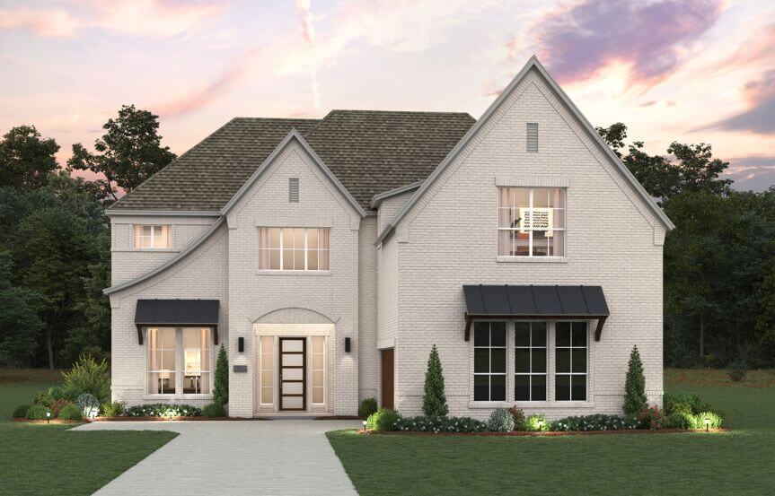 Chesmar Homes Saratoga Elevation B in TGF