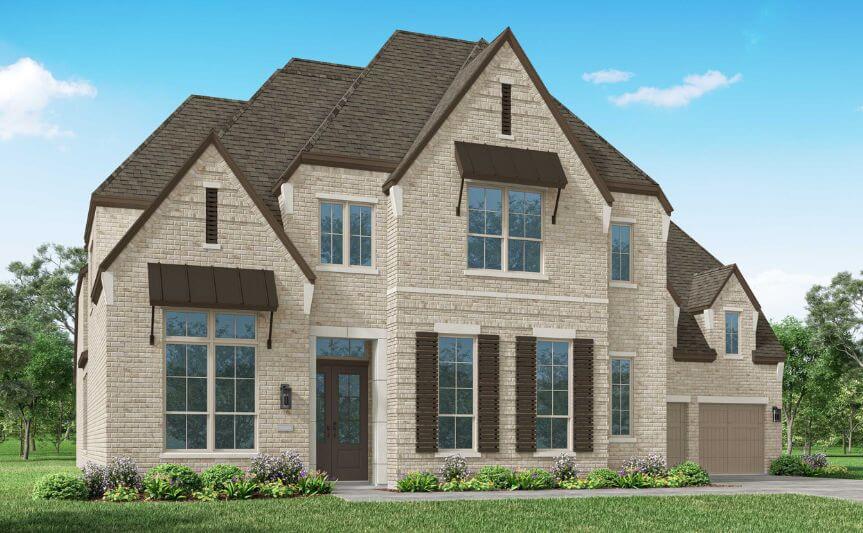 Highland Homes Plan 608 Elevation M in TGF