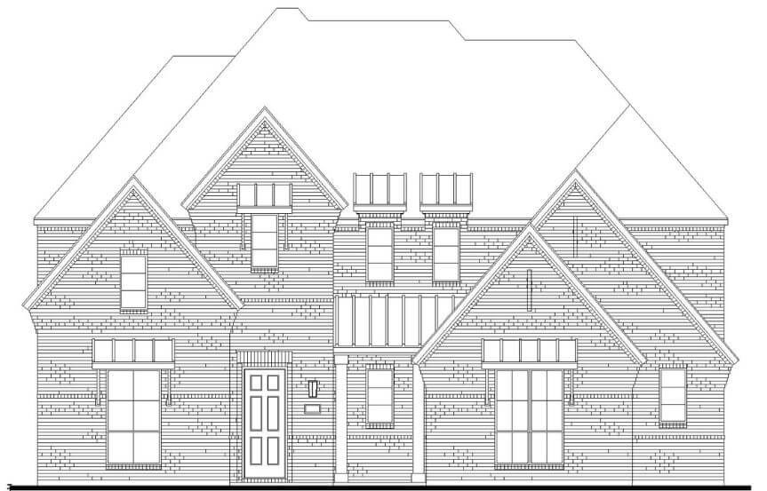 American Legend Plan 1643 Elevation C in TGF