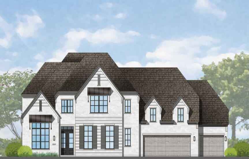 Highland Homes Lucca Plan in the TGF