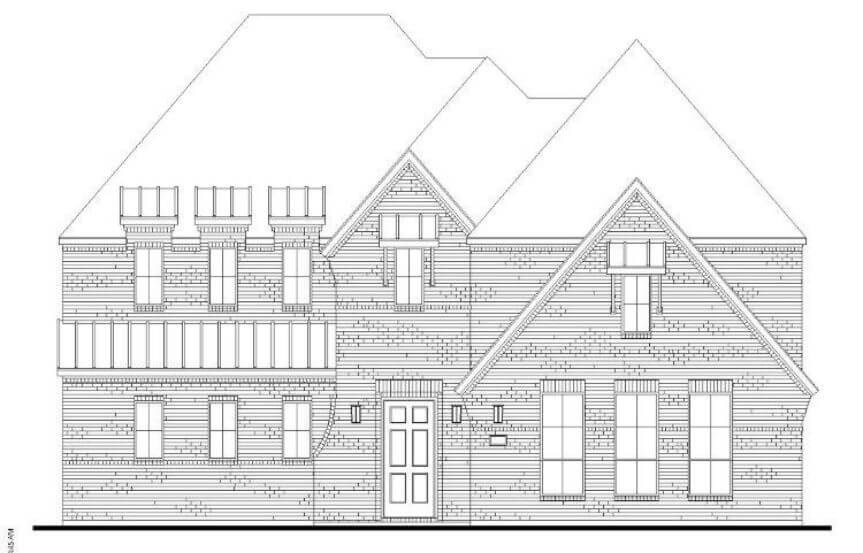American Legend Plan 1644 Elevation C in TGF