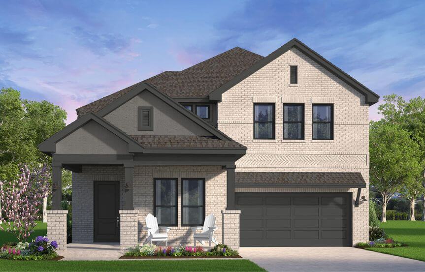 Brookfield Plan Elmhurst Traditional A in TGF