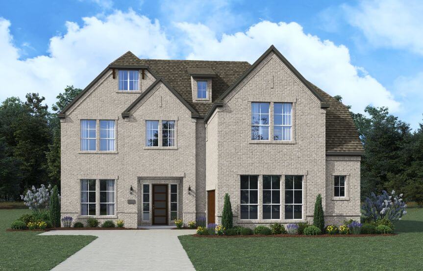 Chesmar Homes Saratoga Elevation A in TGF