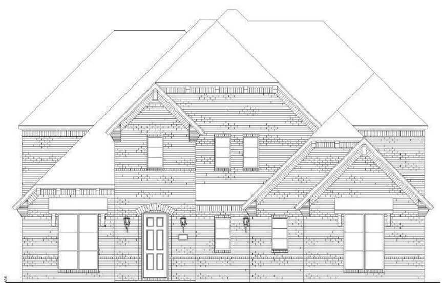 American Legend Plan 1643 Elevation B in TGF