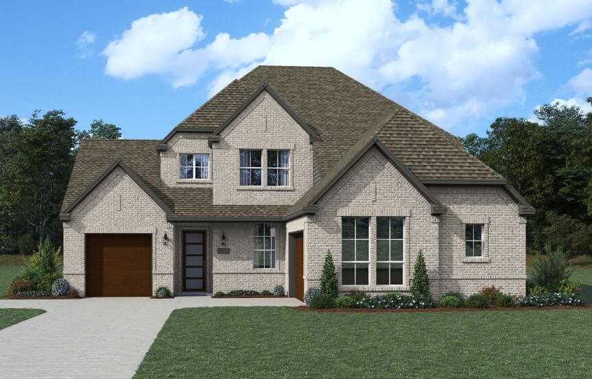 Chesmar Homes Everton II Elevation A in TGF