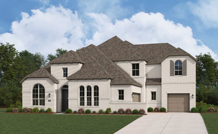 Highland Homes Plan 289 Elevation B in TGF