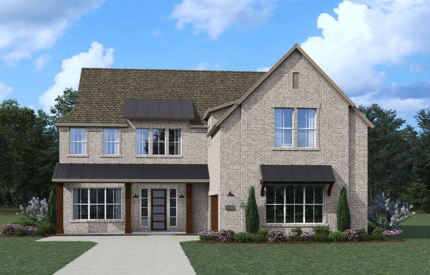 Chesmar Homes Saratoga Elevation C in TGF