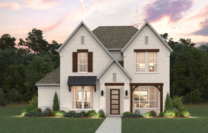 Chesmar Homes Weston Elevation B in TGF
