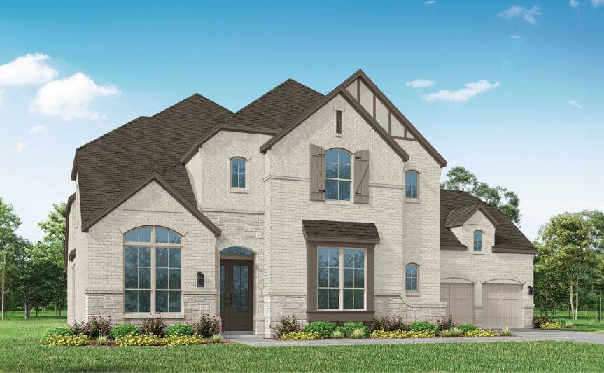 Highland Homes Plan 608 Elevation A  in TGF