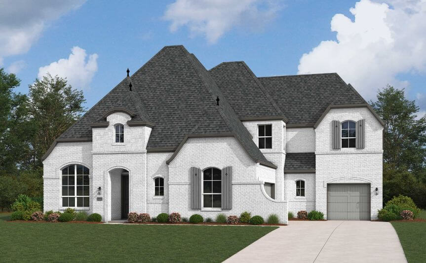 Highland Homes Plan 289 Elevation J in TGF