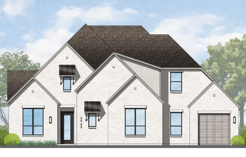 Highland Homes Plan 615 Elevation in TGF
