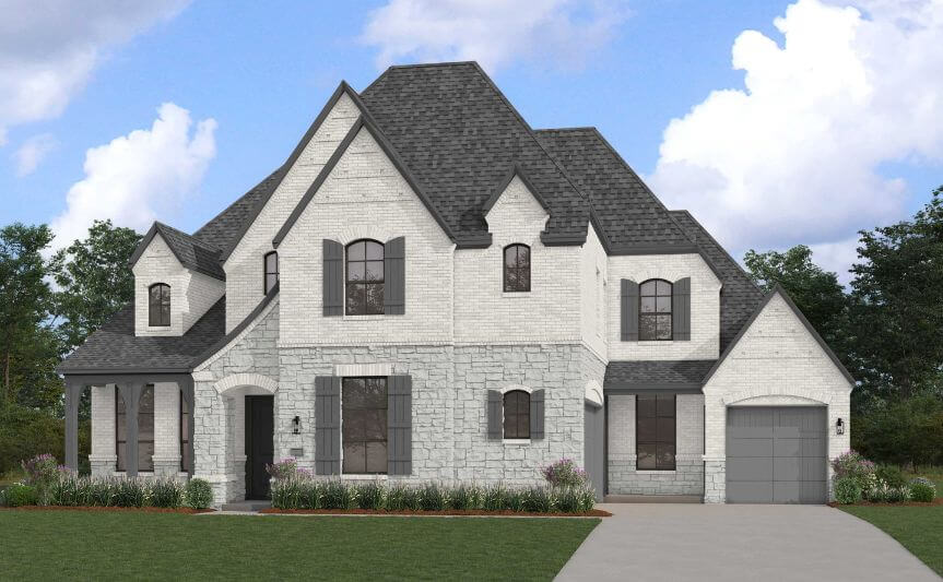 Highland Homes Plan Varese Elevation E in TGF