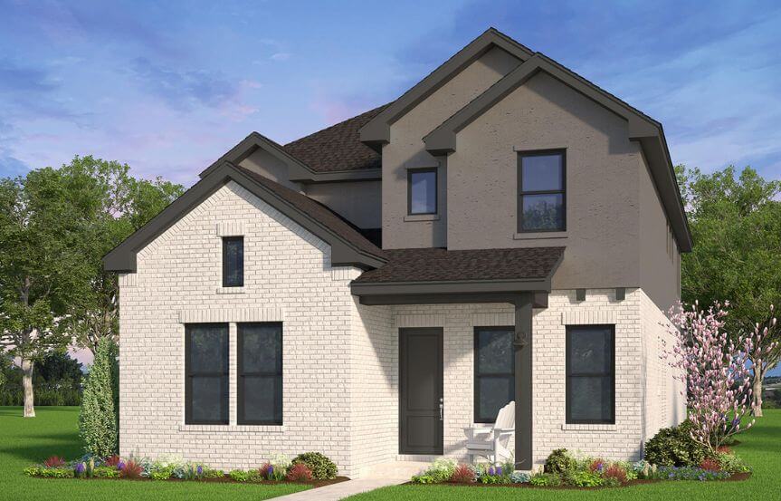 BDRP Middlebury Elevation Modern Traditional in TGF