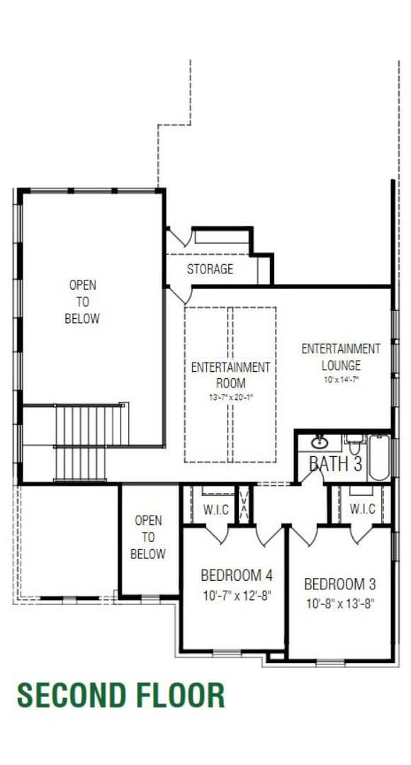 Chesmar Homes Plan Medina Floorplan 2 in TGF