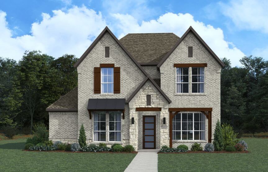 Chesmar Homes Weston Elevation BS in TGF